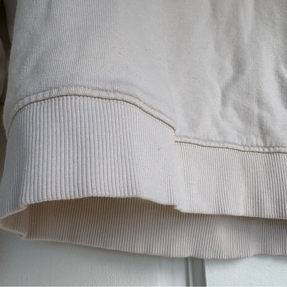 Women's Cream Crew Neck Sweater off white - Picture 3 of 9